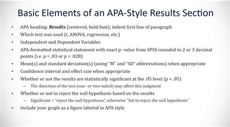 apa style results section|example apa results section.